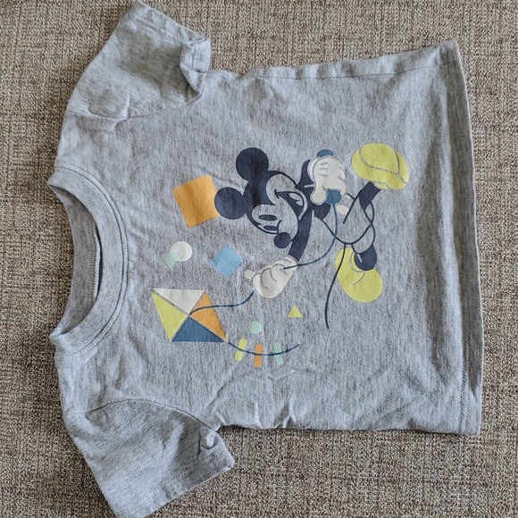πHPπ Disney Jumping Beans Mickey Mouse grey t-shirt, size 6m